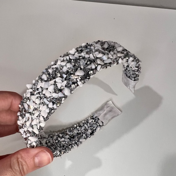 Hand made Headband with stones - Picture 5 of 7